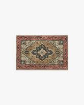 Santiago Camel & Scarlet Rug