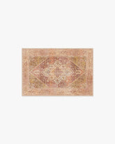 Santiago Coral & Gold Rug