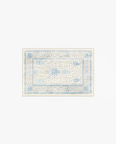 Serafina Cream & Blue Rug