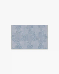 Serene Slate Blue Rug