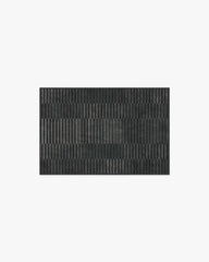 Shadow Stripe Charcoal Rug