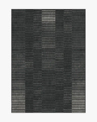 Shadow Stripe Charcoal Rug