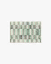 Shadow Stripe Green Rug