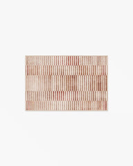 Shadow Stripe Terracotta Rug