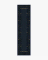 Sparkle Border Dark Navy Rug