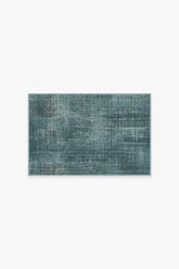 Sudaria Solid Teal Blue Rug