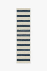 Sumi Sailor Stripe Navy Rug