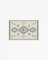 The Child Black & Cream Rug
