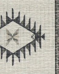 The Child Black & Cream Rug