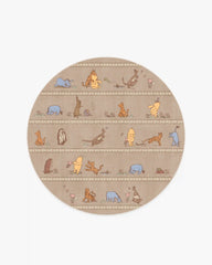 Time With Friends Tan Rug