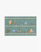 Time With Friends Teal Rug