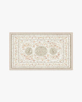 Twin Bunny Border Natural Rug