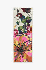 Watercolour Floral Multicolour Rug