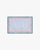Wendy Animal Border Blue & Pink Rug by Humberto Leon