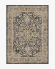 Zahra Ink & Vintage Citron Rug