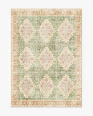 Zosia Sage & Gold Rug