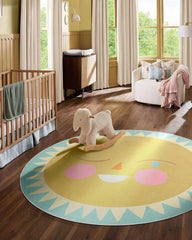 Hello Sunshine Rug, 6' Round