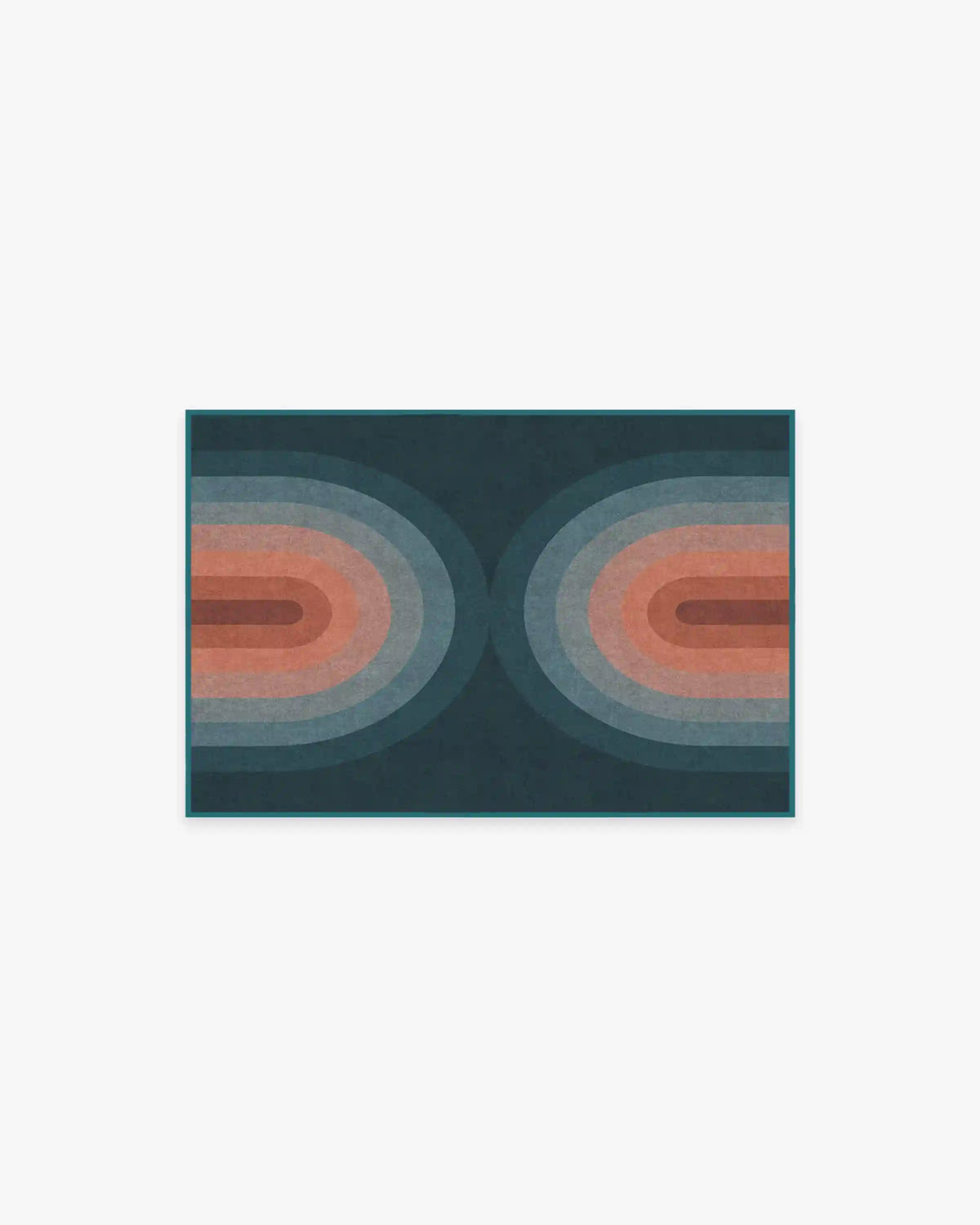 Absida Teal Rug