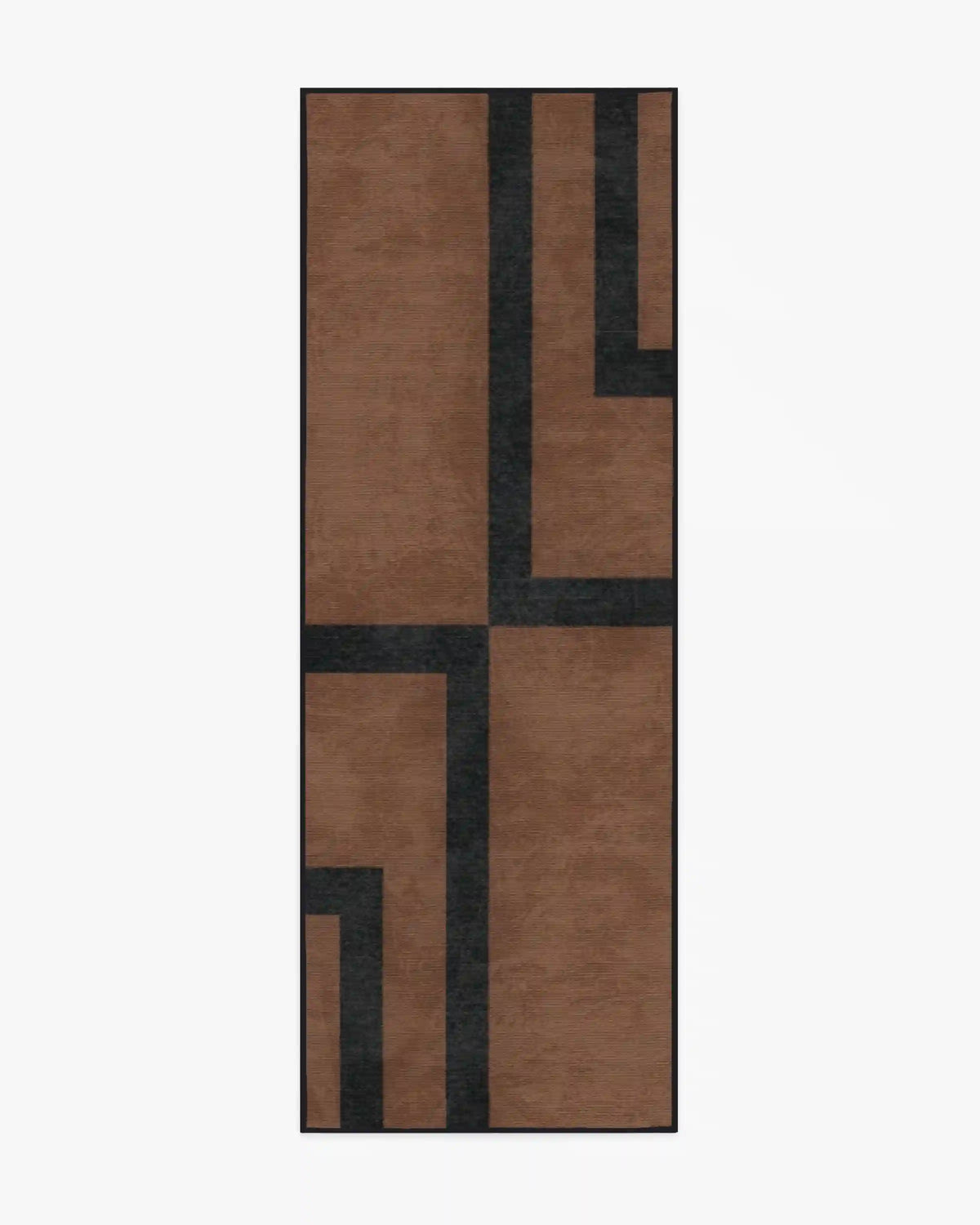 Aldo Brown & Black Rug by The Local Project