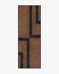 Aldo Brown & Black Rug by The Local Project