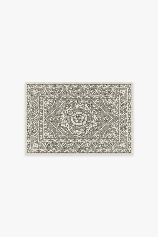 Almana Black & White Rug