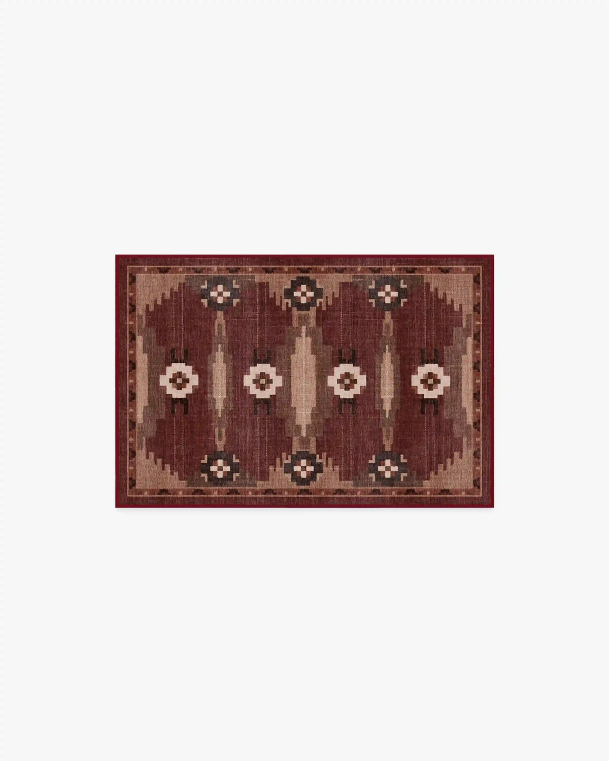 Annika Rust Red Rug