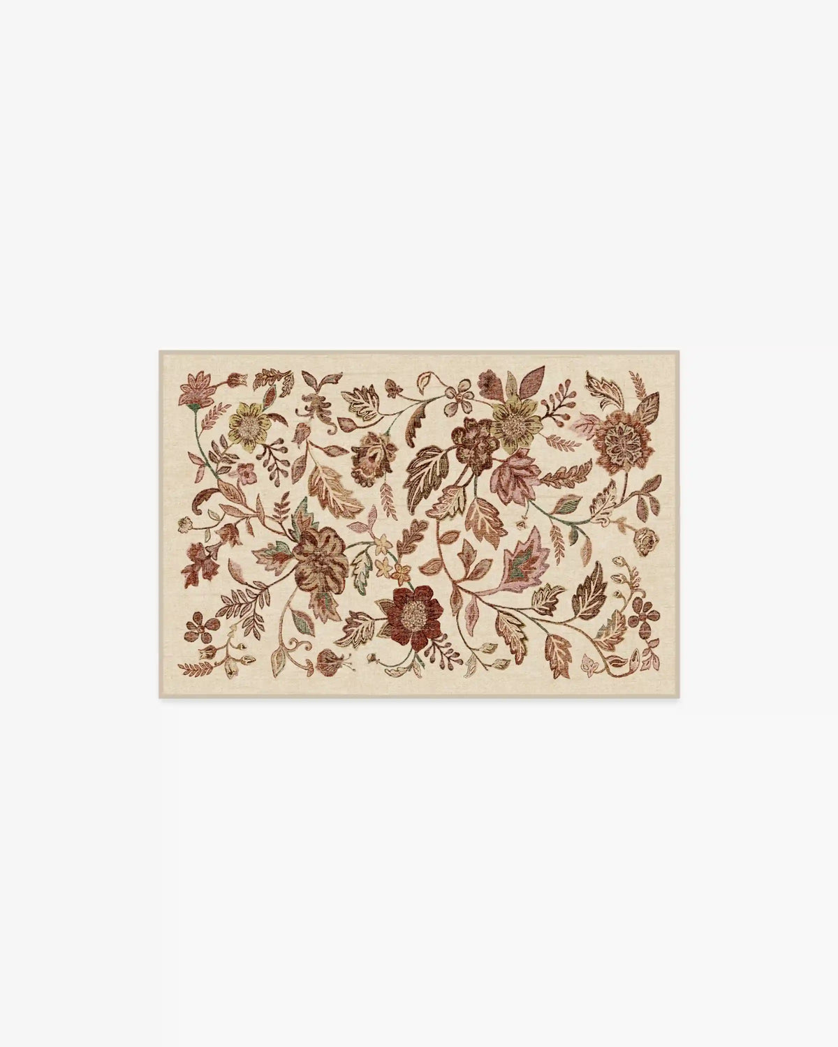 Anonna Burgundy Multicolor Rug