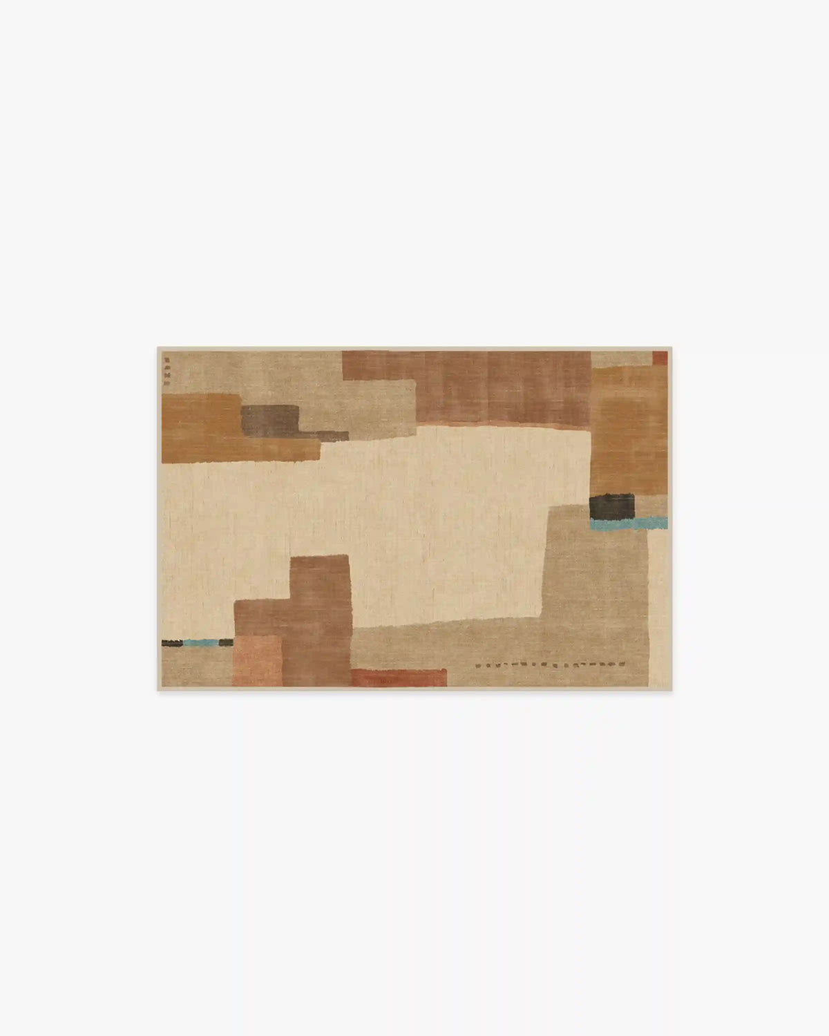 Ananda Natural Pop Rug by Architectural Digest