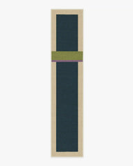 Breakout Teal & Chartreuse Rug by Architectural Digest