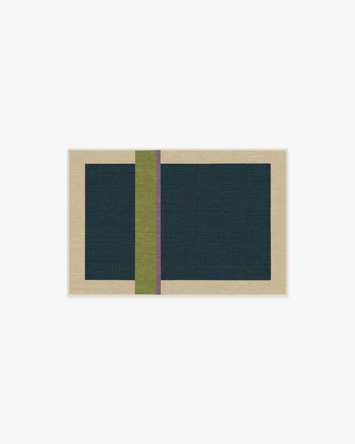 Breakout Teal & Chartreuse Rug by Architectural Digest