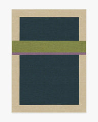 Breakout Teal & Chartreuse Rug by Architectural Digest