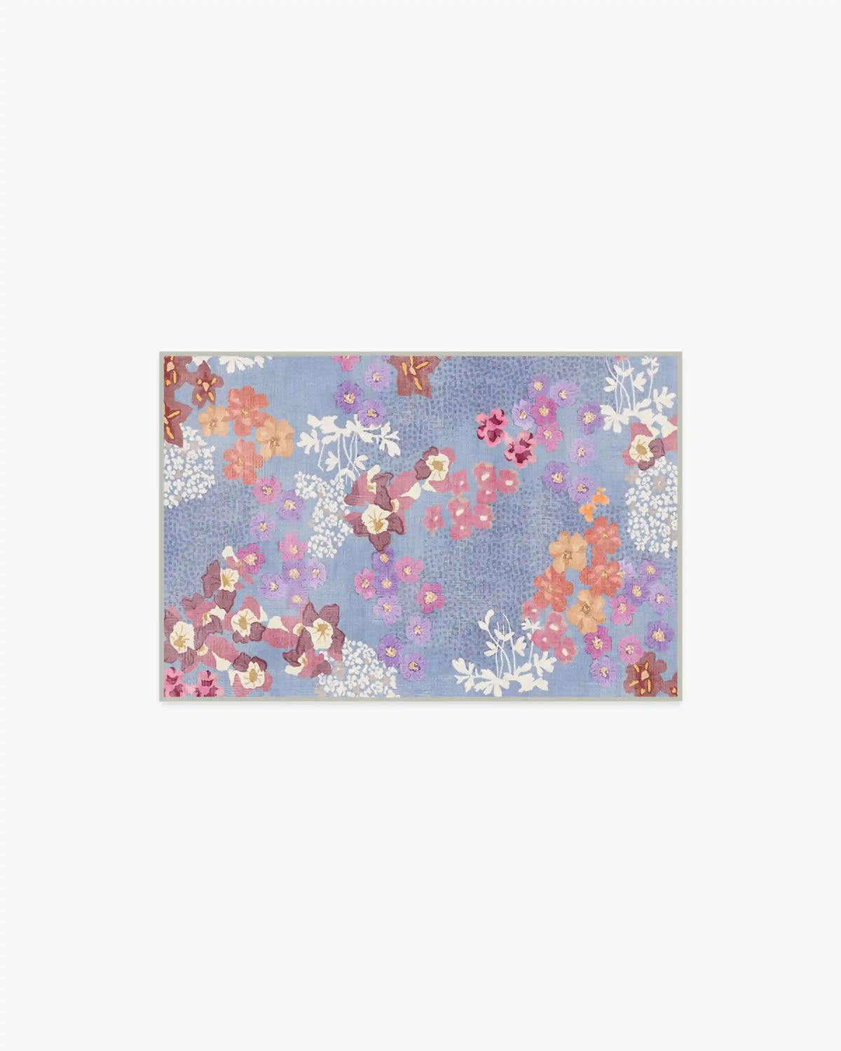 Ellery Slate Blue Multicolor Rug