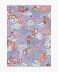 Ellery Slate Blue Multicolor Rug
