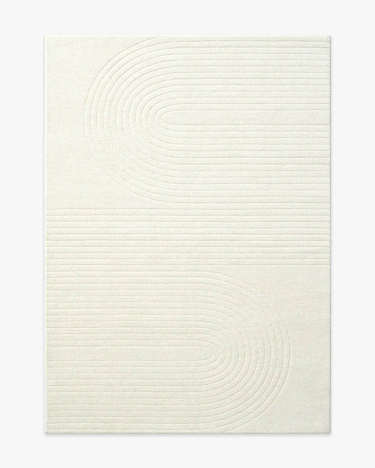 Arlo Soft White Plush Rug