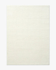 Arlo Soft White Plush Rug