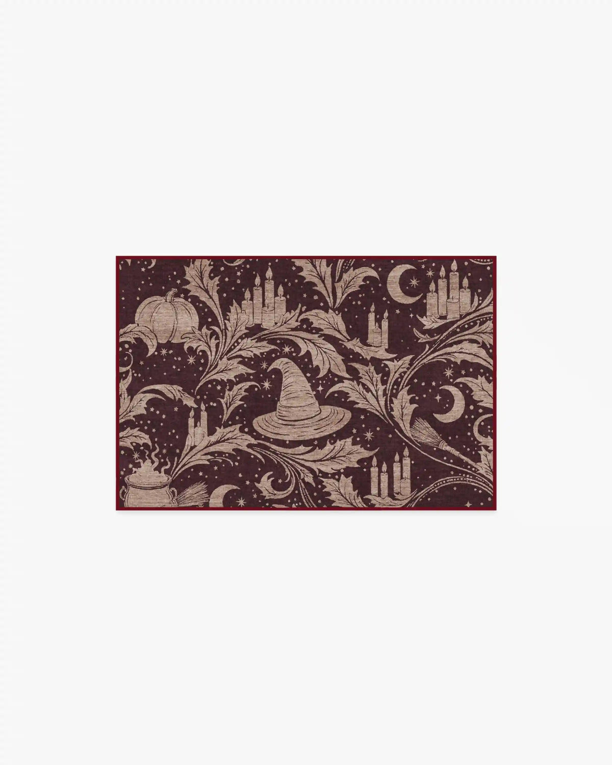 Autumn Alchemy Burgundy Rug