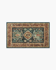 Avila Vintage Ink & Amber Rug