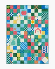 Big Apple Patchwork Multicolor Rug