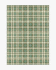 Birke Green Rug