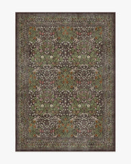 Blackthorn Dark Wood Rug by Morris & Co.
