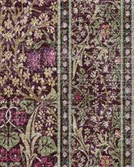 Blackthorn Mulberry Rug by Morris & Co.