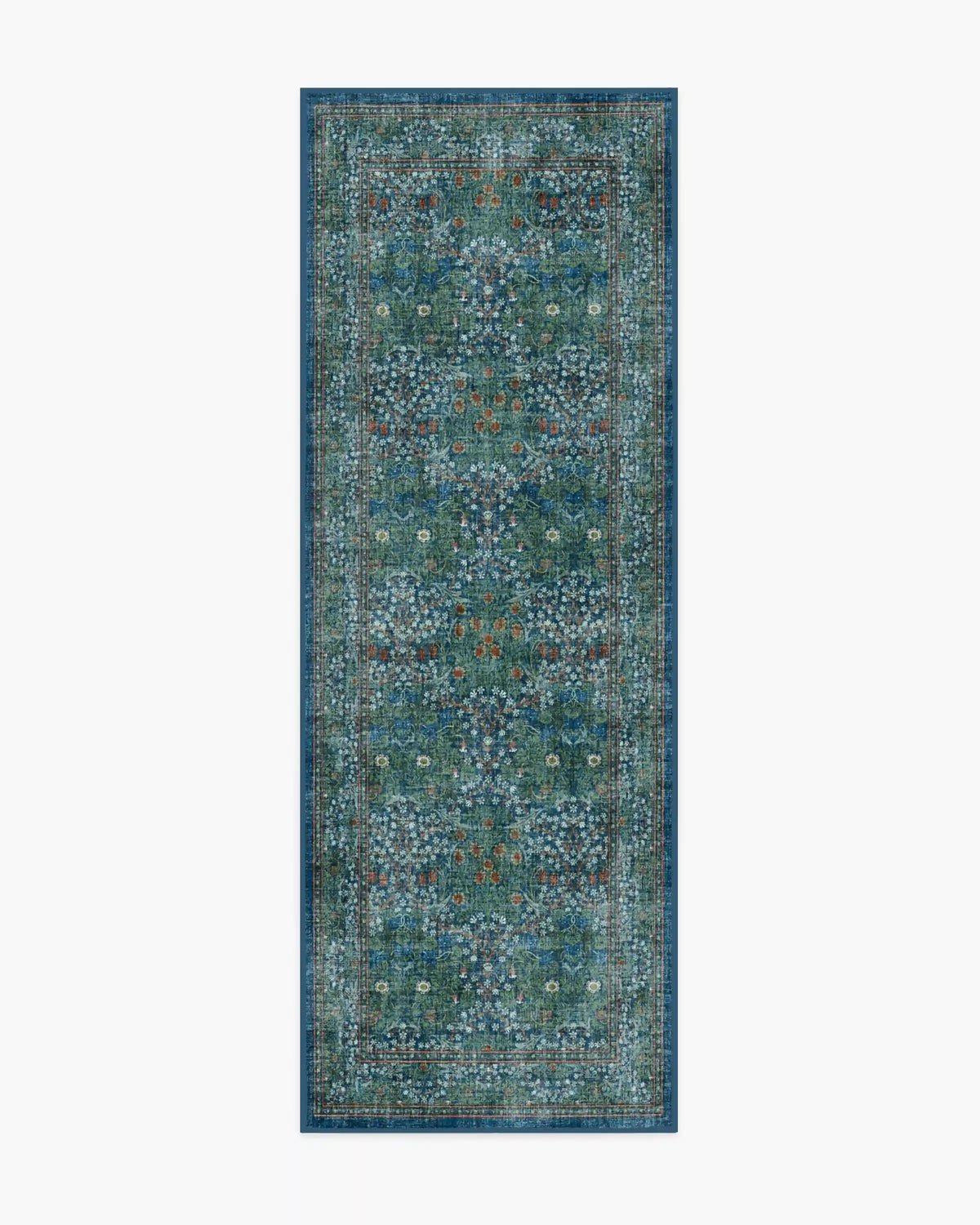 Blackthorn Navy Rug by Morris & Co.