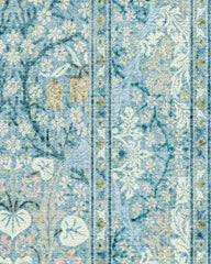 Blackthorn Slate Blue Rug by Morris & Co.