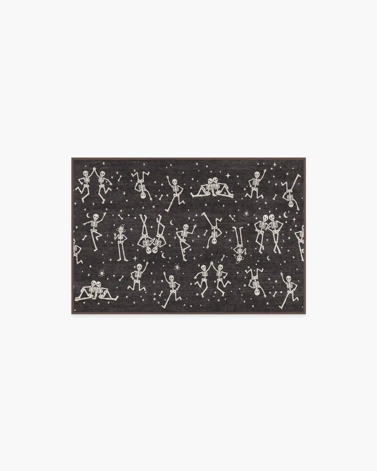 Bone Parade Charcoal Rug