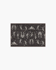 Bone Parade Charcoal Rug