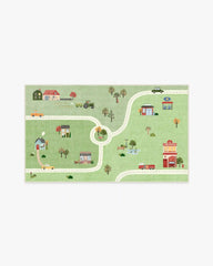 About Town Green Rug