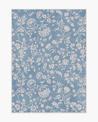 Brenna Slate Blue & Cream Rug