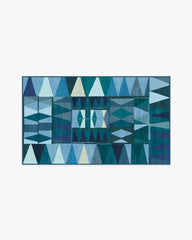 Cadra Blue Teal Rug by Jungalow