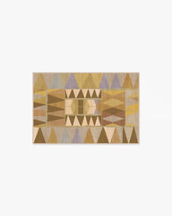 Cadra Ochre Rug by Jungalow