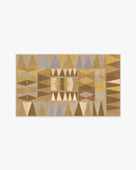 Cadra Ochre Rug by Jungalow